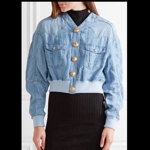 🎉 HP 🎉 Balmain Chambray Bomber